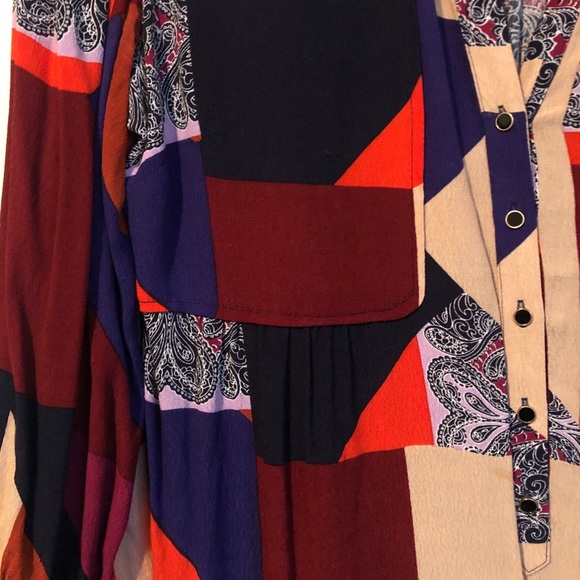 Maeve Multicolor Long Sleeve Dress - Picture 5 of 5